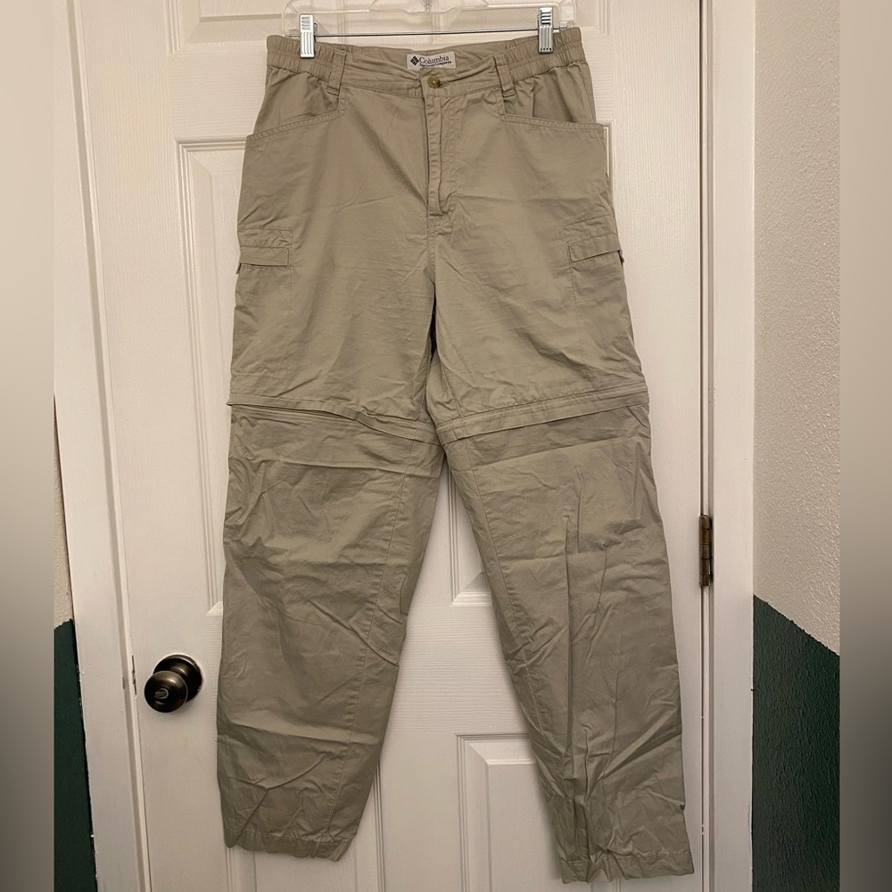 Columbia zip off pants
